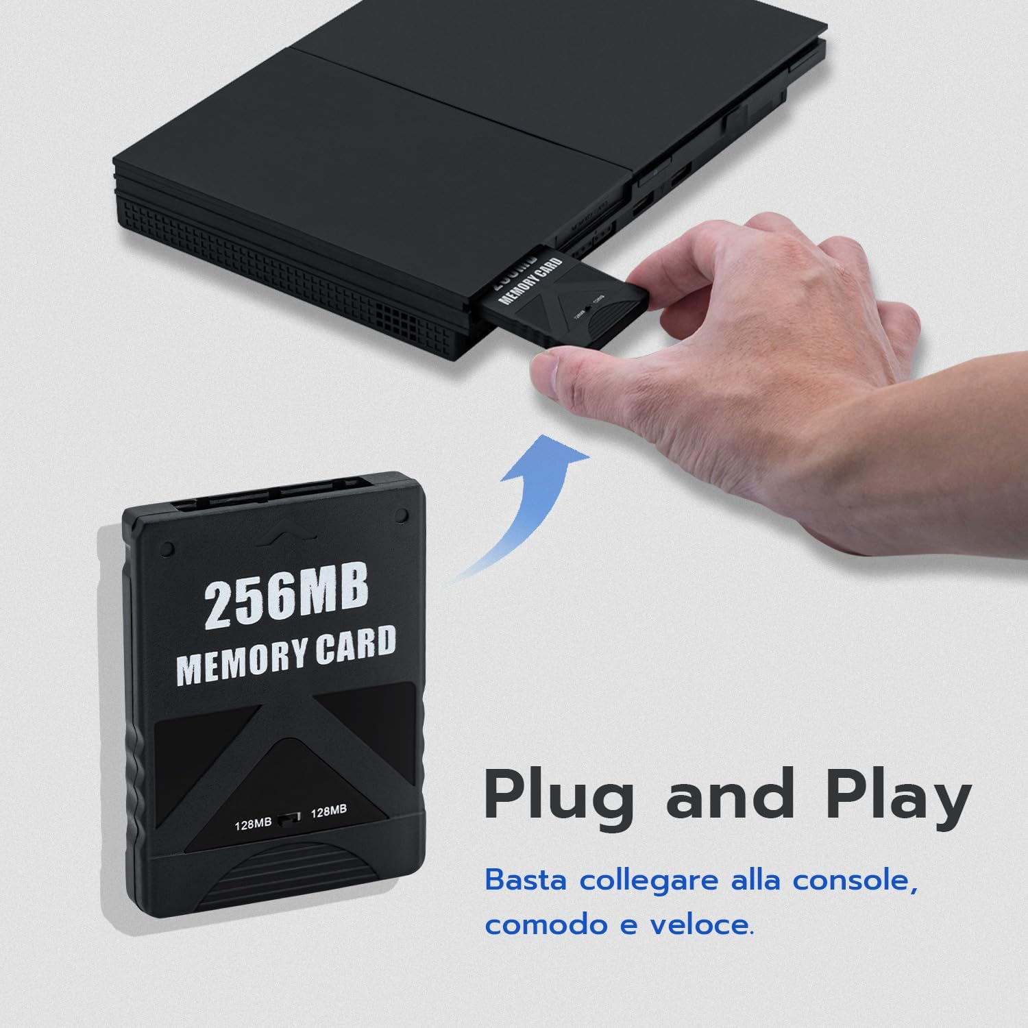 Detalle de Mcbazel 256MB Memory Card per PS2