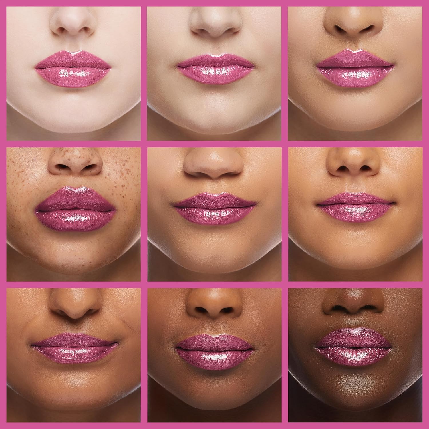 Thumbnail 2 de Oulac Pink Lipstick (Velocity 15) with Metallic 3D Shine