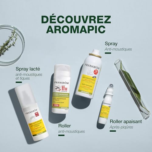 Detalle de Pranarôm Aromapic Roller Anti-Moustiques et Tiques Zones Tropicales – 75 ml