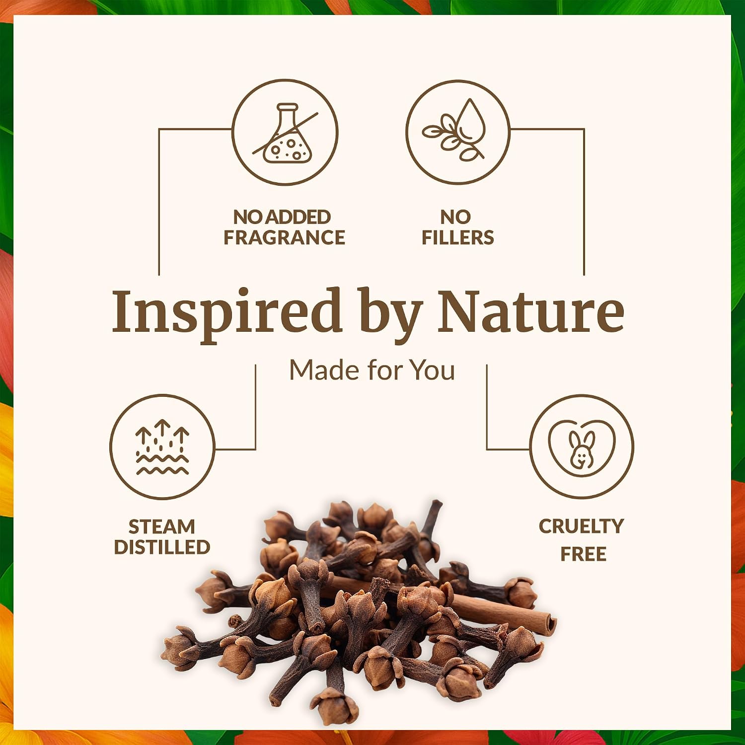 Detalle de SVA Clove Bud Essential Oil, 4 fl oz