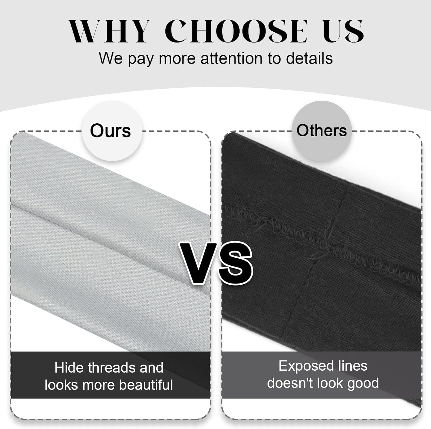 Detalle 2 de Headbands for women 8 pack AWUMBUK