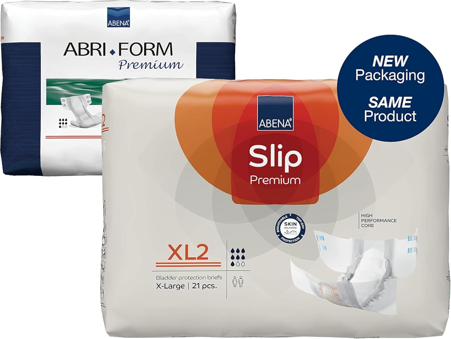 Thumbnail 4 de ABENA Slip Premium All-In-One Incontinence Pads XL 2 (110–170 cm) 21 Pack, Eco-Labelled