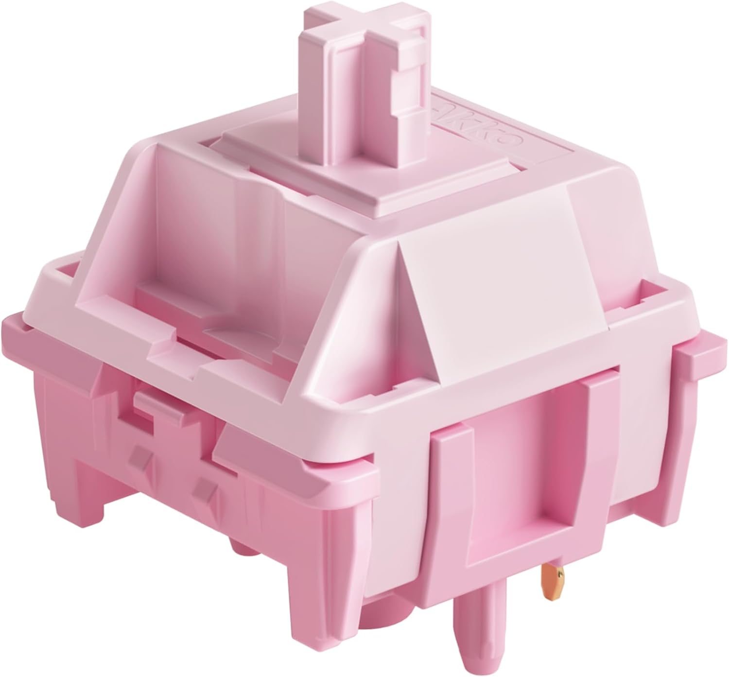 Thumbnail 6 de Akko V3 Pro Cream Black mechanical keyboard switches (linear, 5-pin) with dustproof stem, 45 switches