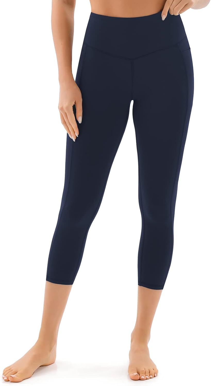 Thumbnail 3 de JOYSPELS Women's Gym Leggings with Pockets – High Waisted, Tummy Control Full Length Yoga Pants