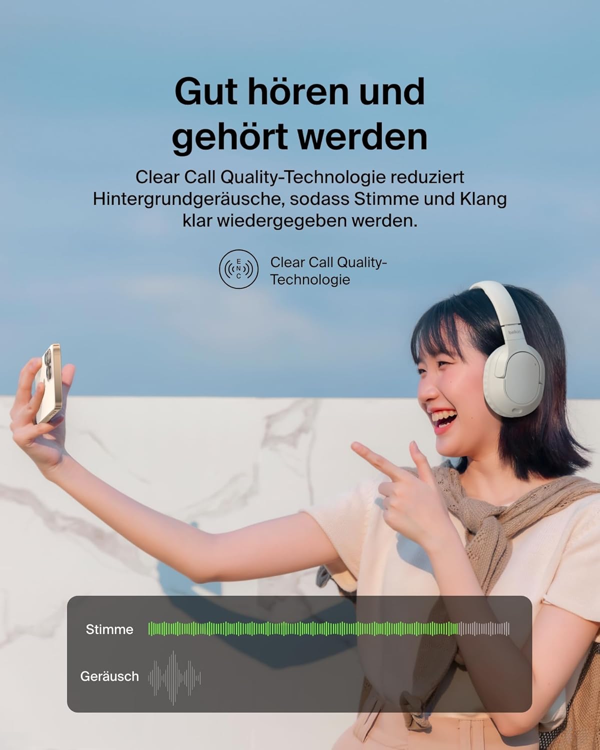 Thumbnail 2 de Belkin SoundForm Surround Kopfhörer Bluetooth 60h