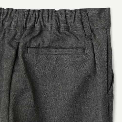 Detalle de Amazon Essentials Boys' School Uniform Trousers (2-Pack) – Grey, 10-11 Years