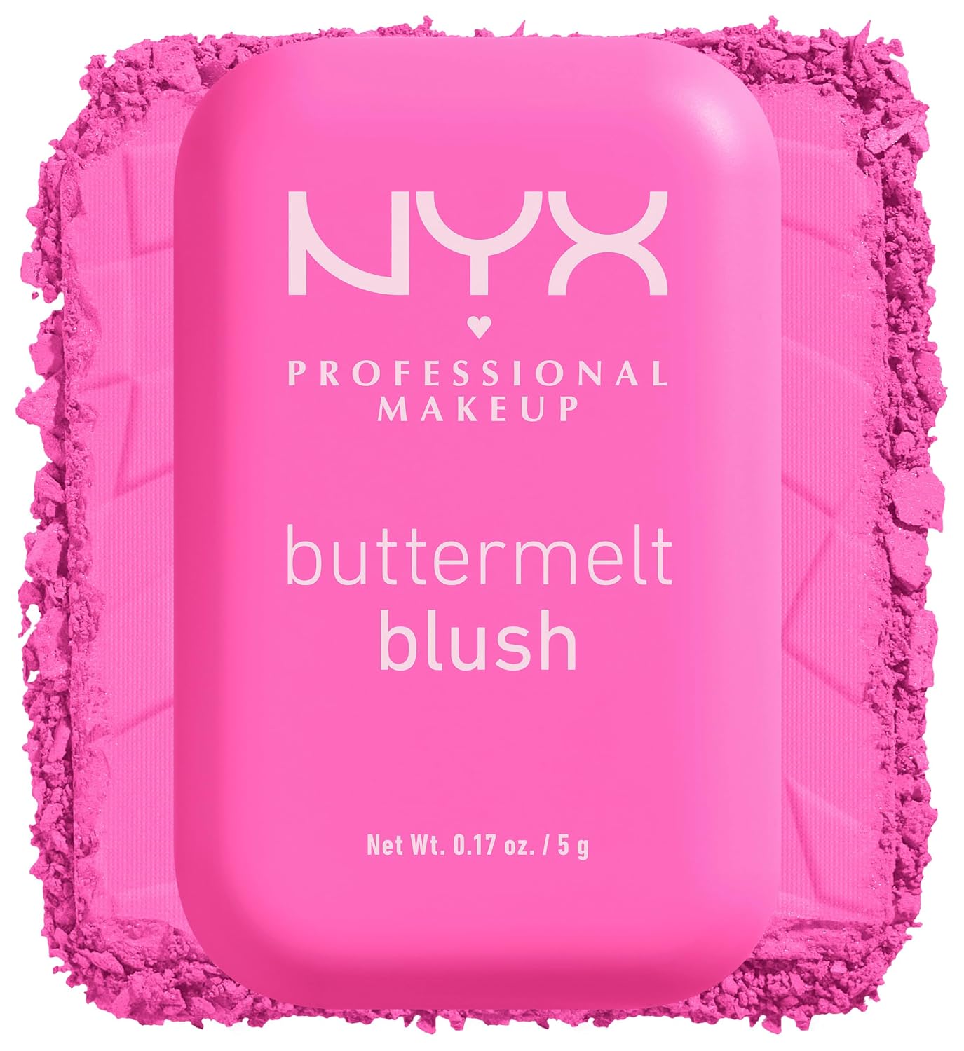 Detalle de NYX Professional Makeup Buttermelt Blush 01 My Butta Half – cremige Textur mit Shea‑, Mandel- und Mangobutter