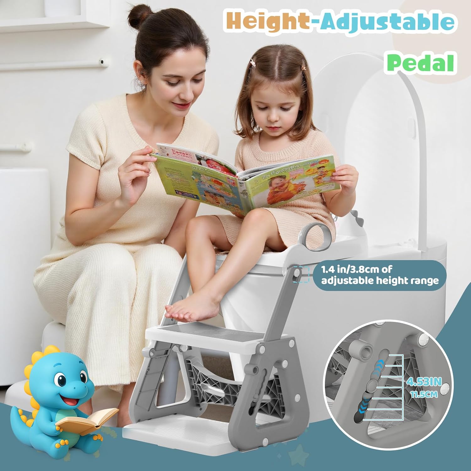 Thumbnail 2 de Potty Training Toilet Seat 2-in-1 🚽