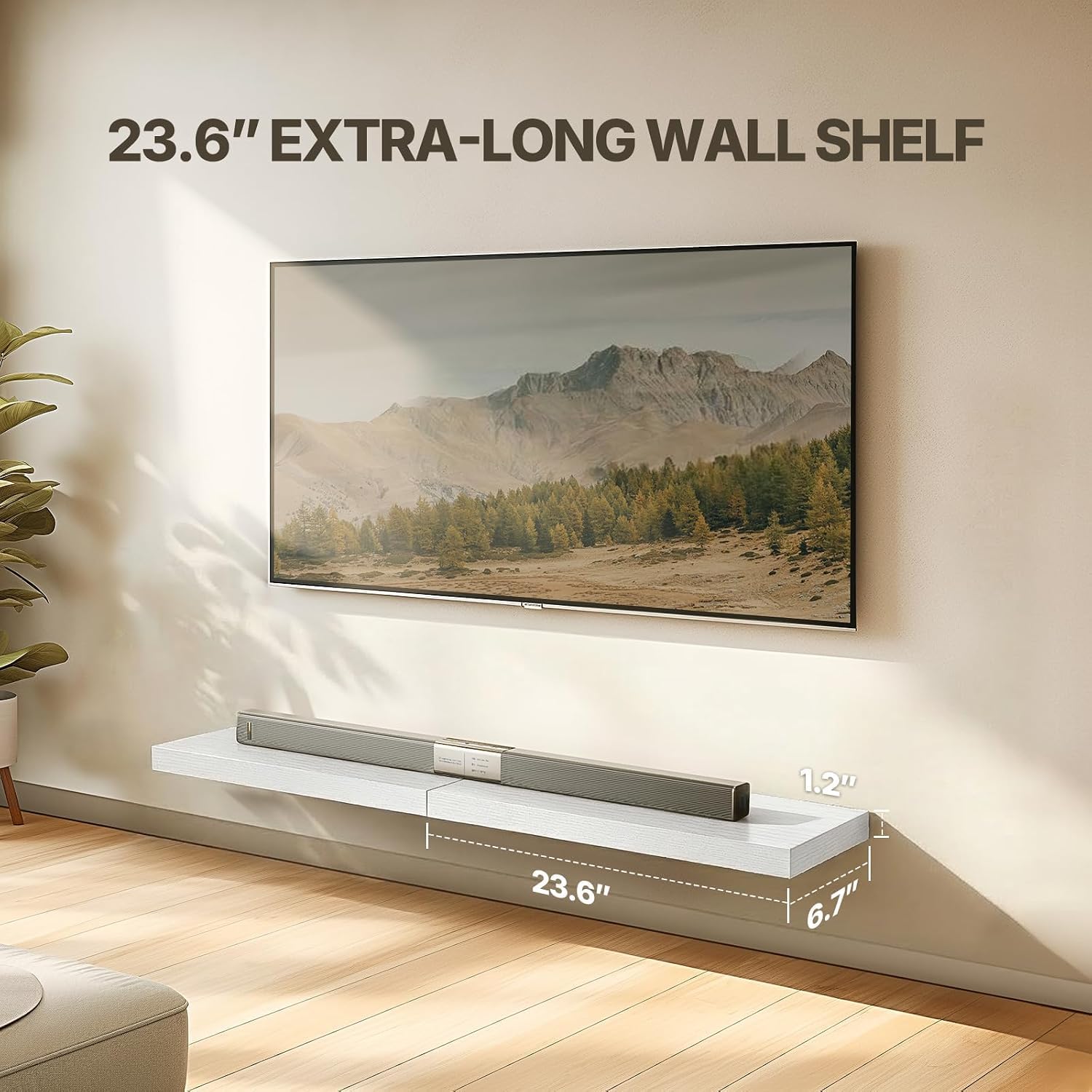 Thumbnail 5 de Amada Floating Shelves, 24-inch