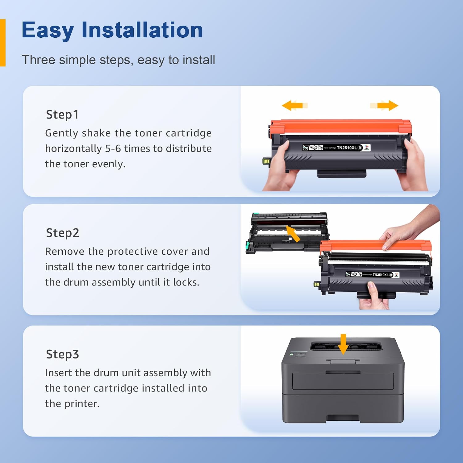 Thumbnail 6 de Palmtree TN2510XL Toner for Brother TN-2510 – 3000 pages, eco-friendly option