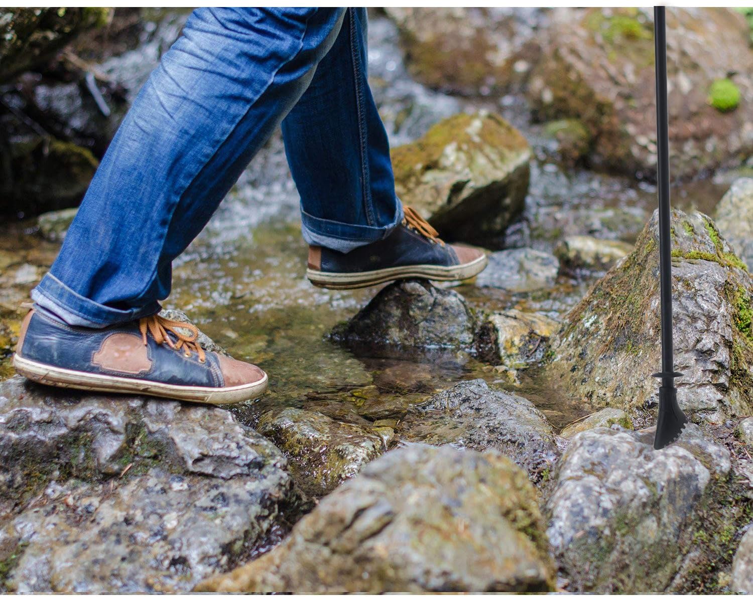 Thumbnail 2 de Crestgolf Nordic Walking Pads for Asphalt – Pack of 6/10 Rubber Ferrules