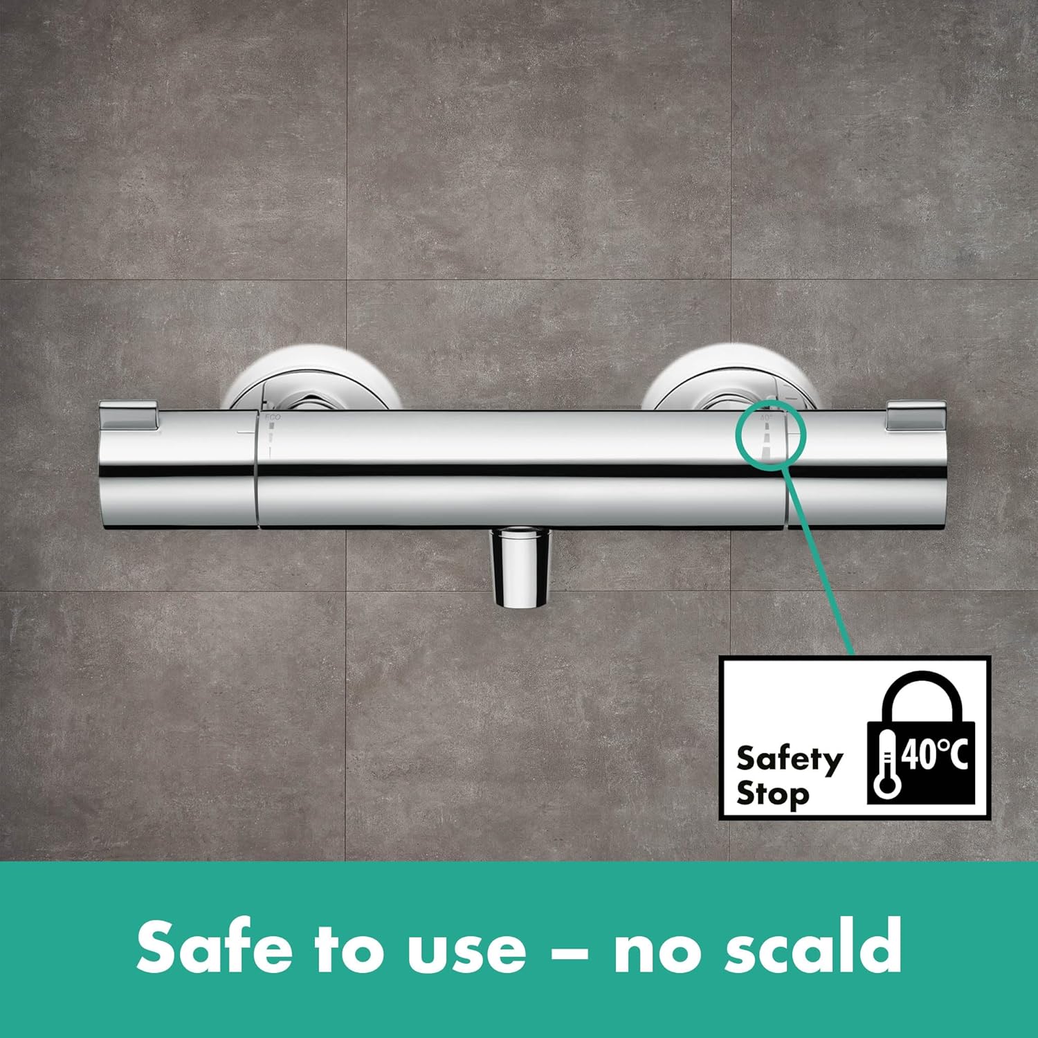 Thumbnail 3 de Hansgrohe Ecostat 1001 CL – Mitigeur de douche thermostatique avec SafetyStop et EcoStop