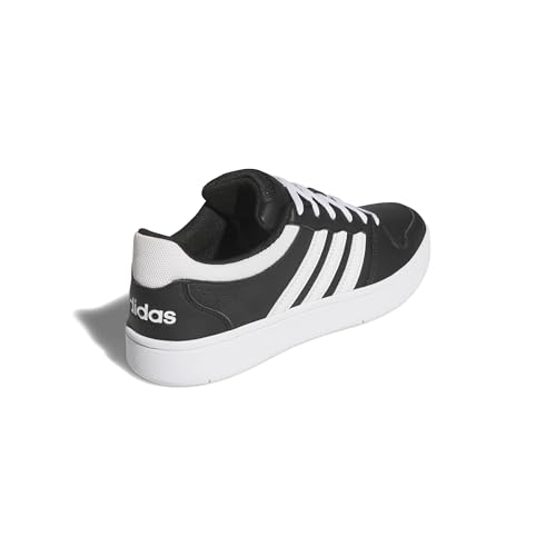 Detalle de adidas Men’s Hoops Classic Shoes in core Black/FTWR White/FTWR White (12 UK) – a practical everyday trainer