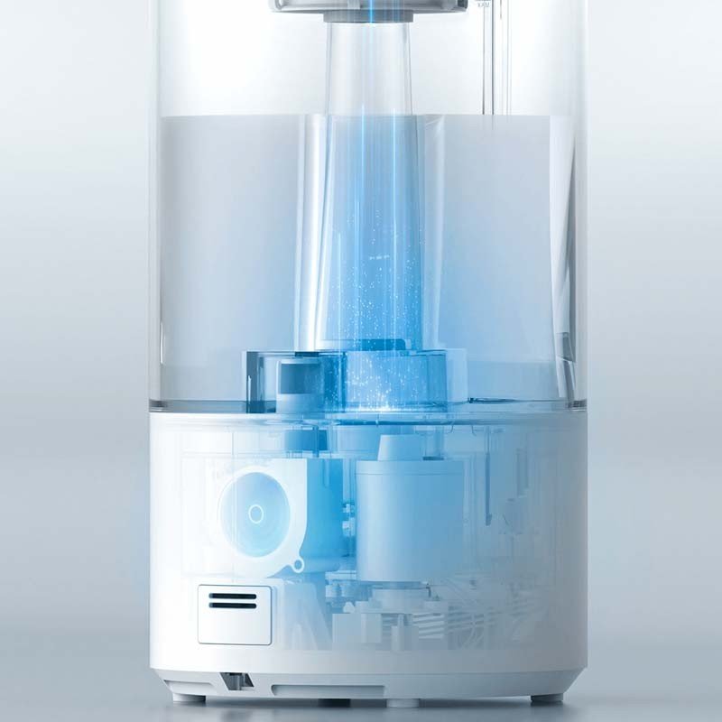 Detalle 2 de Xiaomi Smart Humidifier 2: humidificador inteligente 28W, depósito 4,5 L y esterilización UV-C