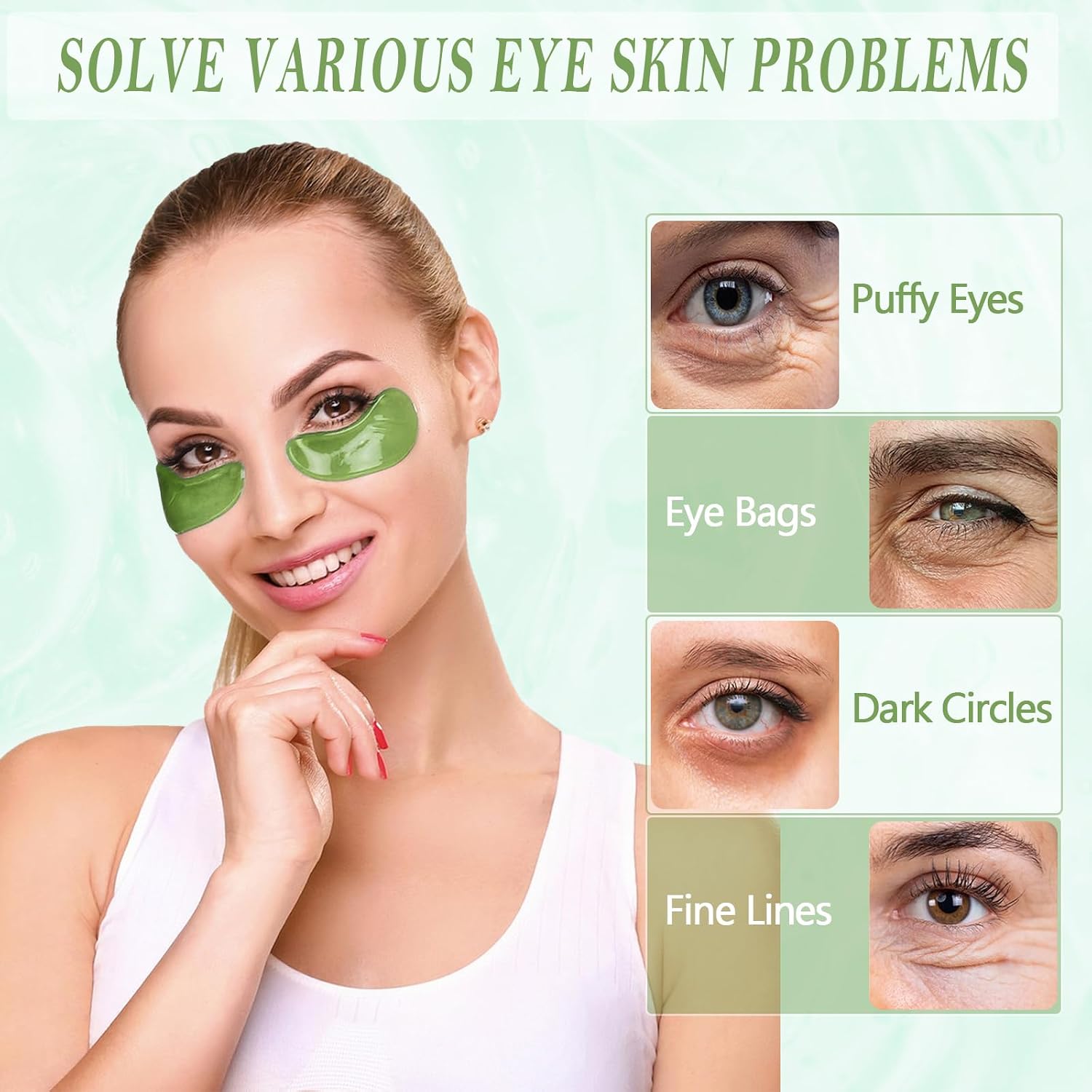 Thumbnail 5 de Parches Ojos Aloe Vera y Colágeno para Bolsas y Ojeras 💤