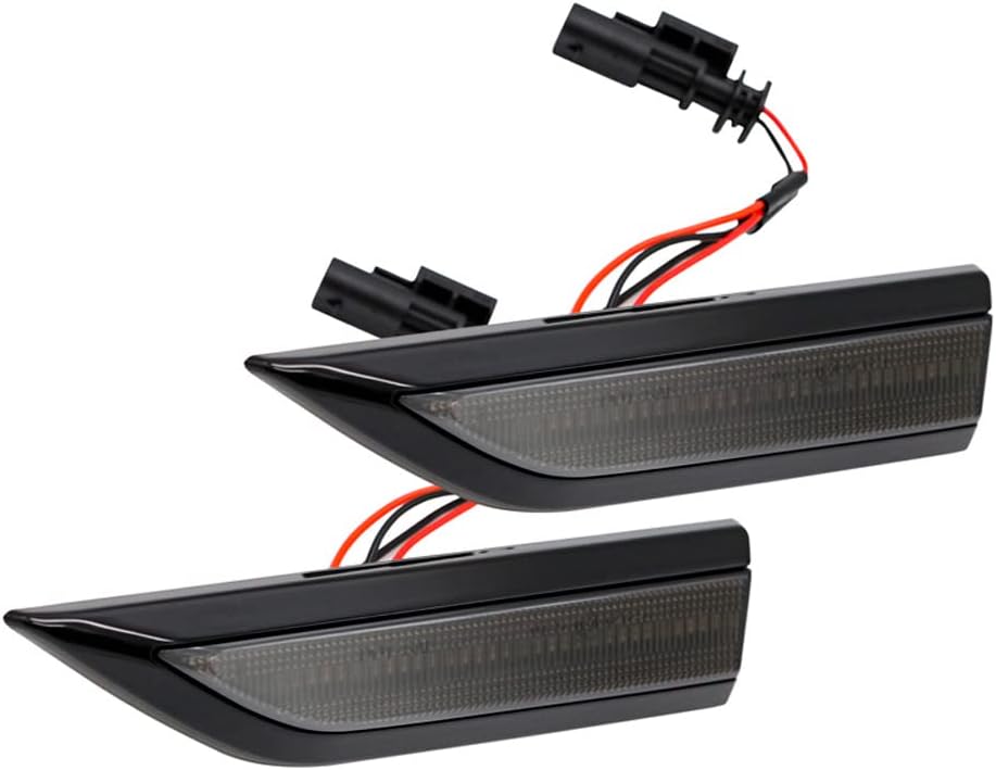 Thumbnail 2 de AUTO-STYLE DL VWL28LS led-zijknipperlichtset voor Caddy IV, rookglas en dynamische leds