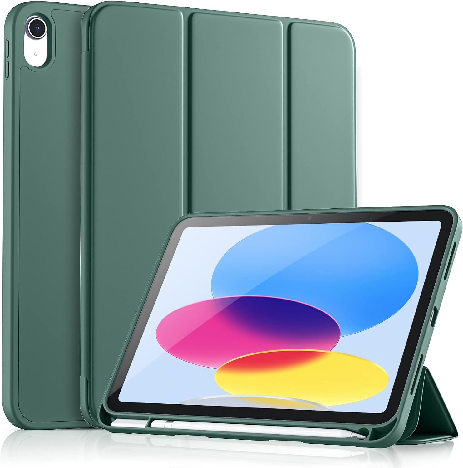 Detalle de Vobafe Hülle für iPad A16 11 Zoll, 10,9 Zoll, kieferngrün