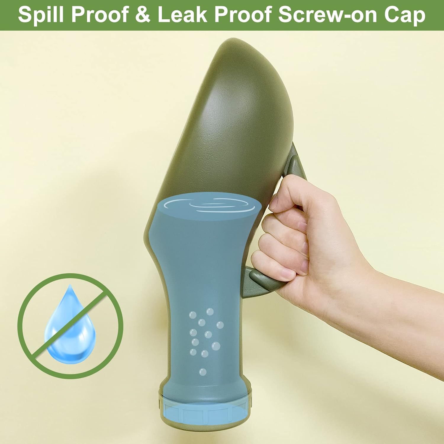 Thumbnail 6 de Urine Bottles Male 2-pack 1000 ml travel urinal 🚽