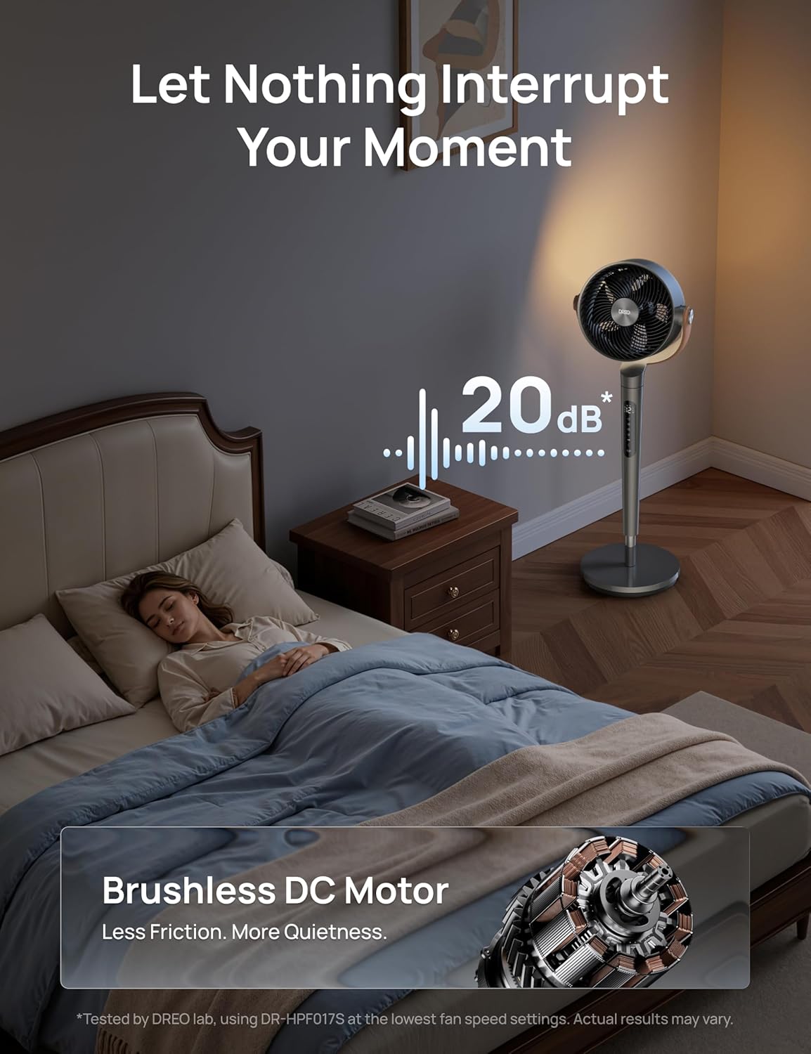 Detalle 1 de Dreo 43 Inch Smart Standing Fan