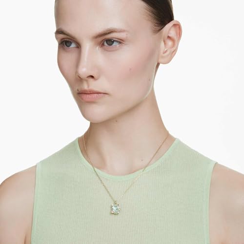 Thumbnail 4 de Swarovski Colgante Gema verde, baño oro 🧿