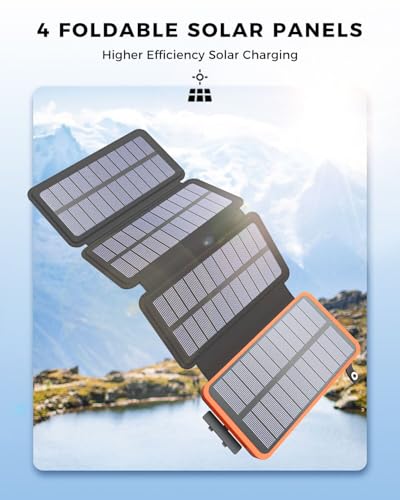 Thumbnail 6 de ADDTOP Cargador Solar 25000mAh Portátil 🚀 Batería Externa Impermeable