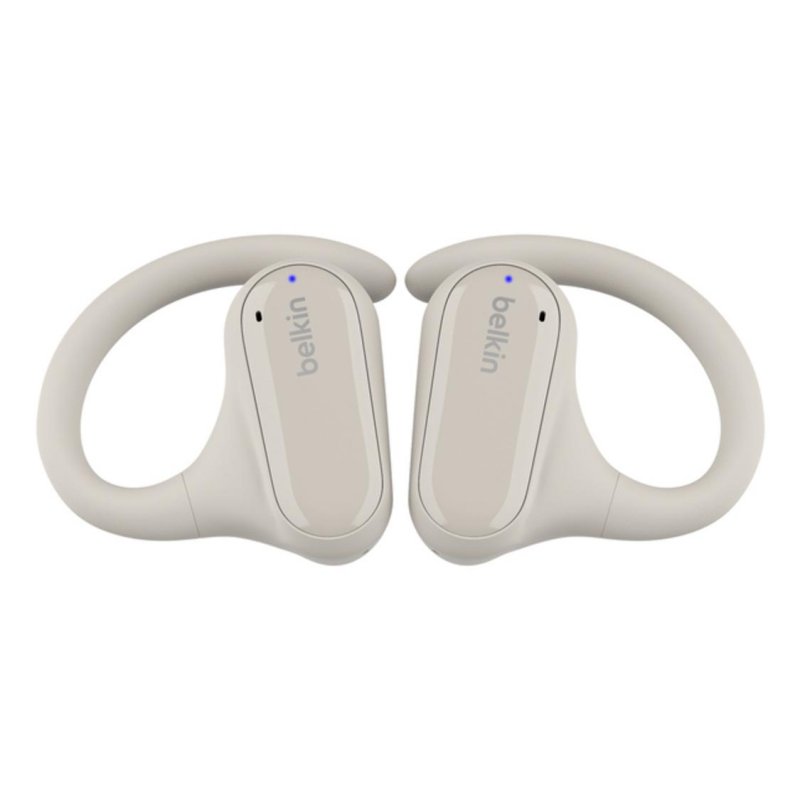 Detalle 2 de Belkin SoundForm ClearFit, auriculares Bluetooth con gancho, IPX5 y control táctil