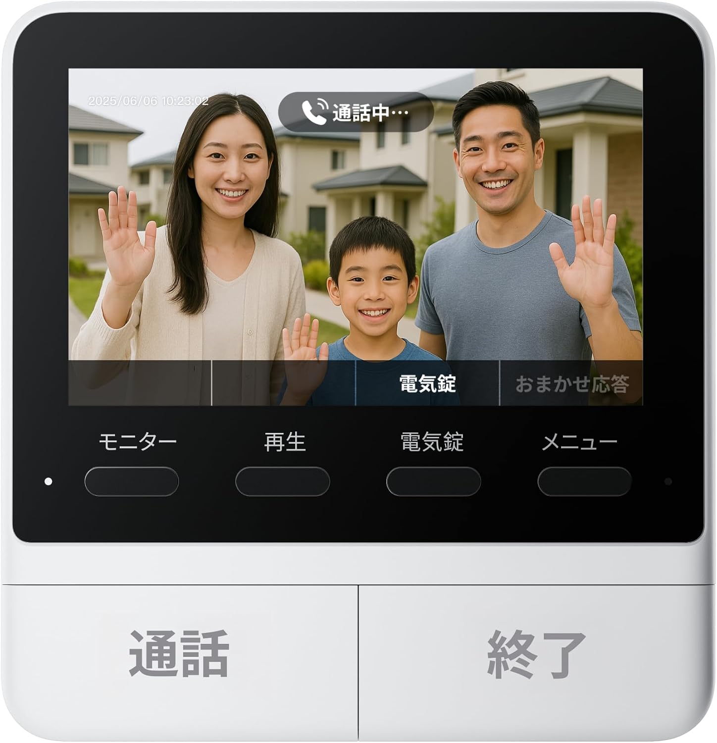 Detalle de SwitchBot W6802000 テレビドアホン拡張モニター 4.3型液晶・最大100dB・1296p