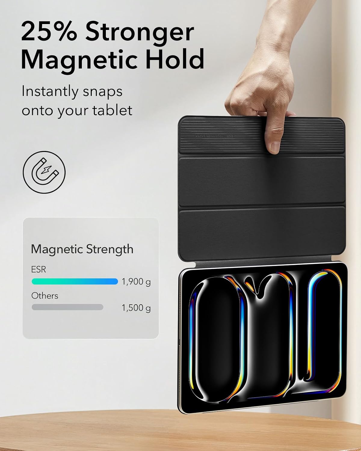 Thumbnail 3 de ESR iPad Pro 13 Case M5/M4 slim magnetic