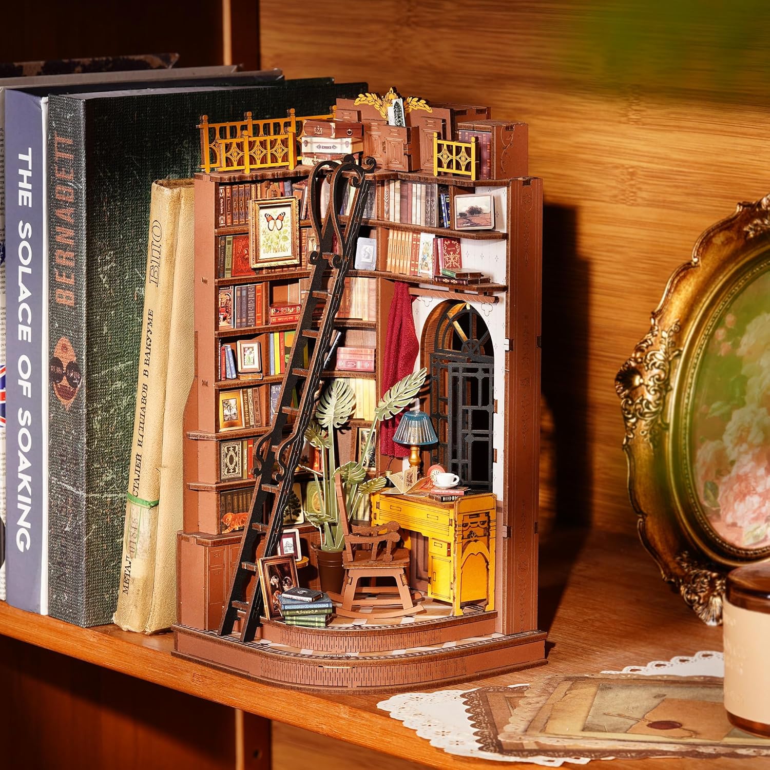 Thumbnail 6 de Rolife Book Nook Silent Corner 3,5 h 🏠