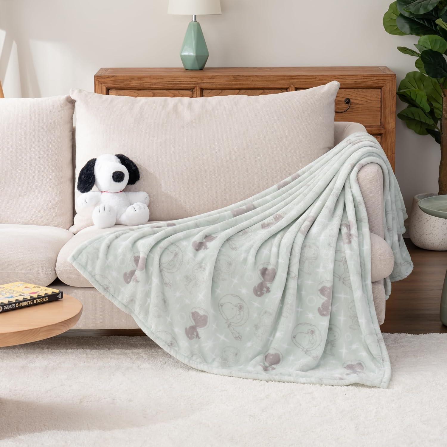 Thumbnail 5 de Berkshire Peanuts Snoopy Throw Blanket