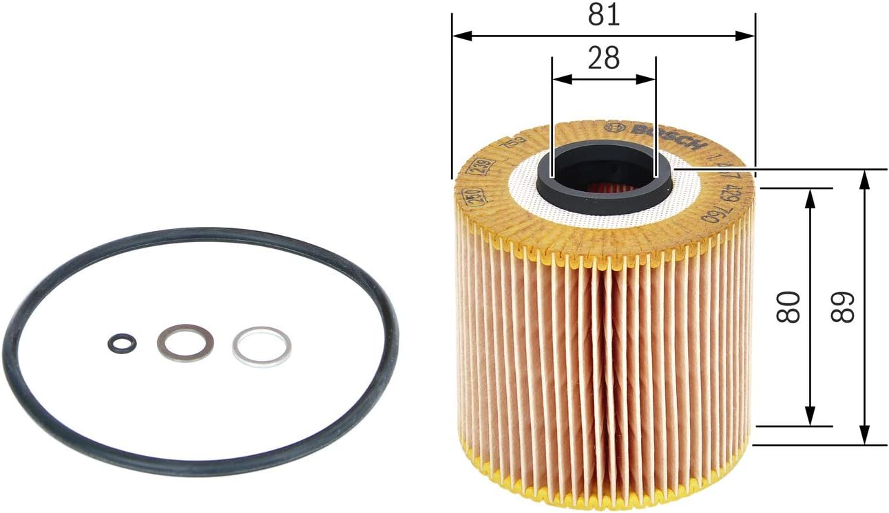 Thumbnail 1 de Bosch P9760 Ölfilter – zuverlässige Motorschmierung und Ruß-/Metallpartikel-Trennung