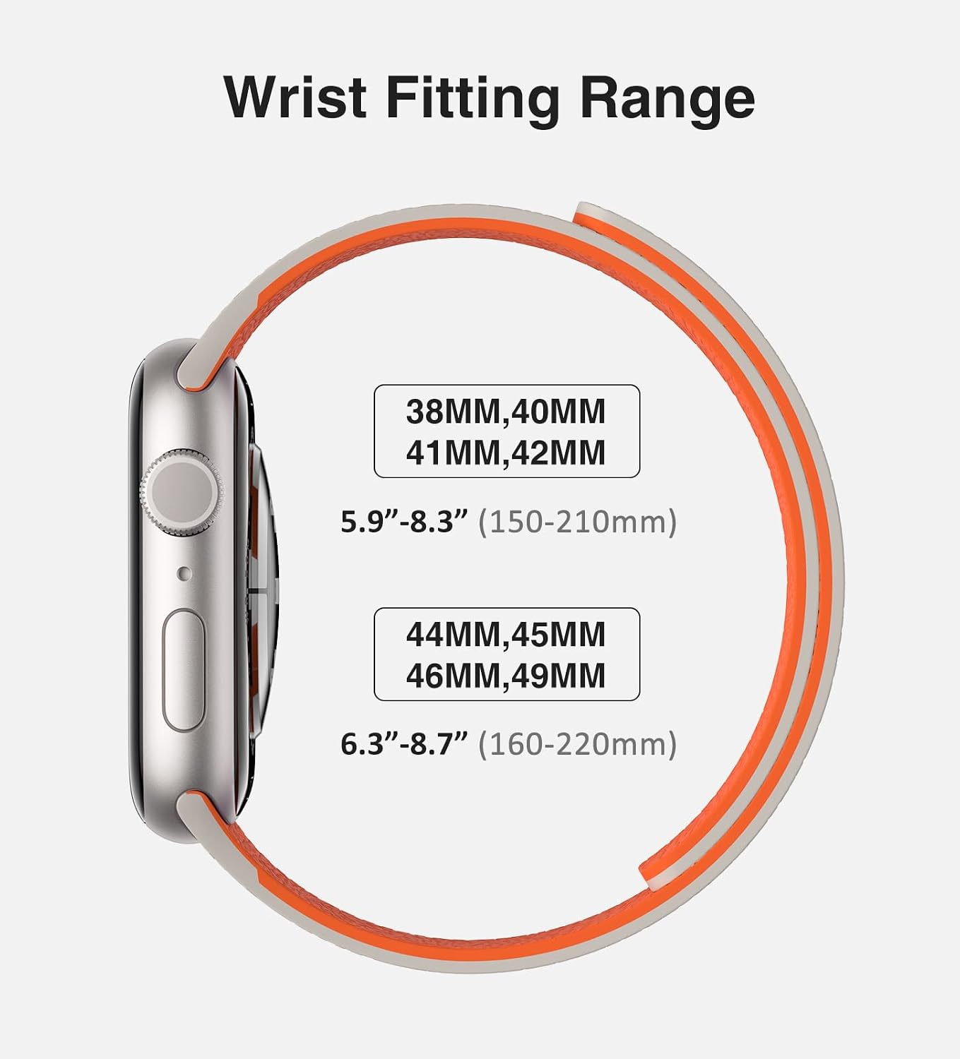 Thumbnail 2 de Nereides magnetic silicone Apple Watch strap 42mm
