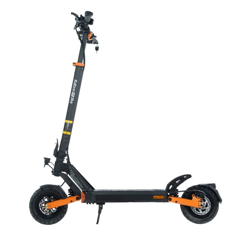 Detalle de KuKirin G2 Pro: patinete eléctrico 500W con 65 km de autonomía y suspensión dual