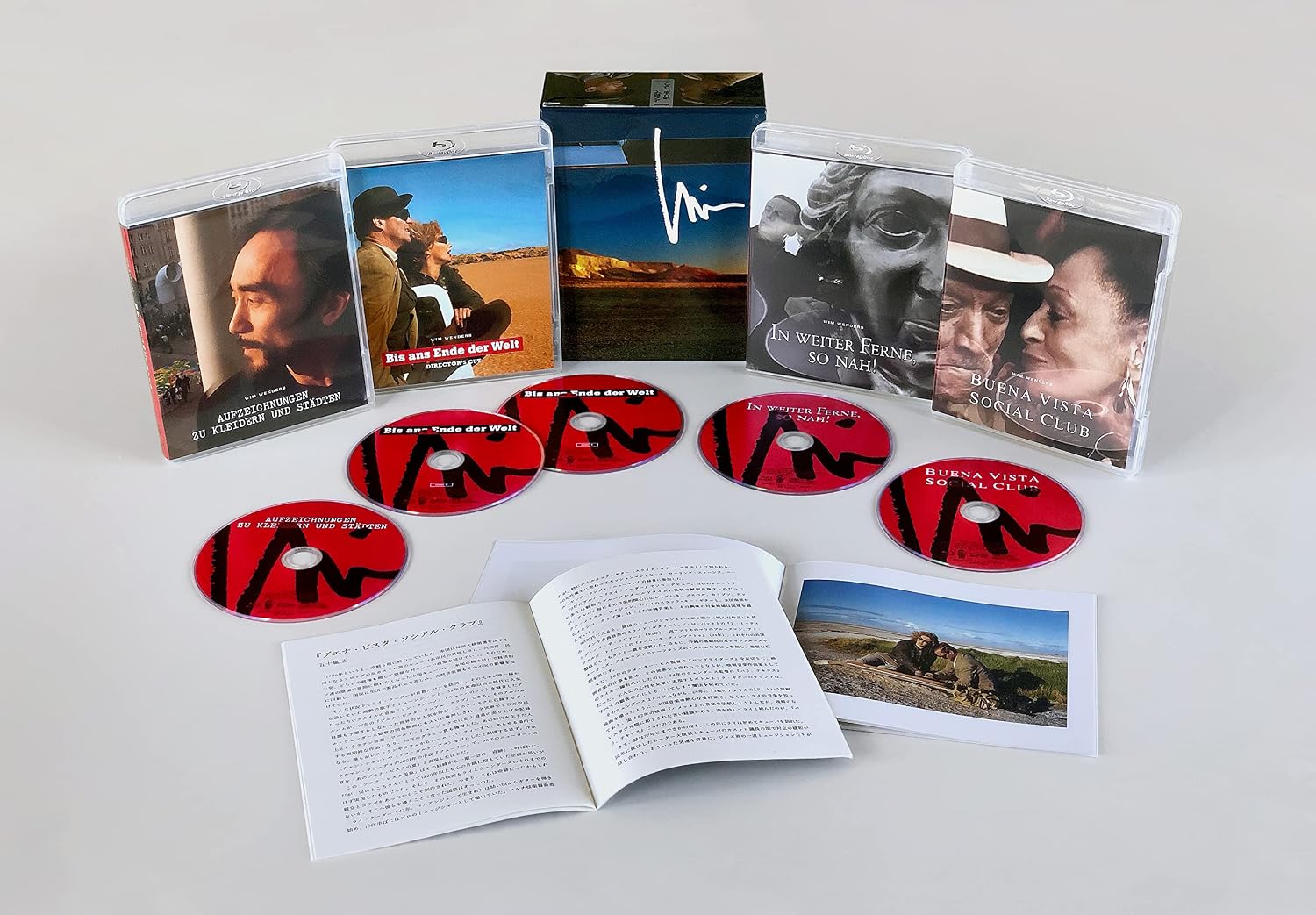 Detalle de ヴィム・ヴェンダース ニューマスターBlu-ray BOX III 4作品収録・5枚組
