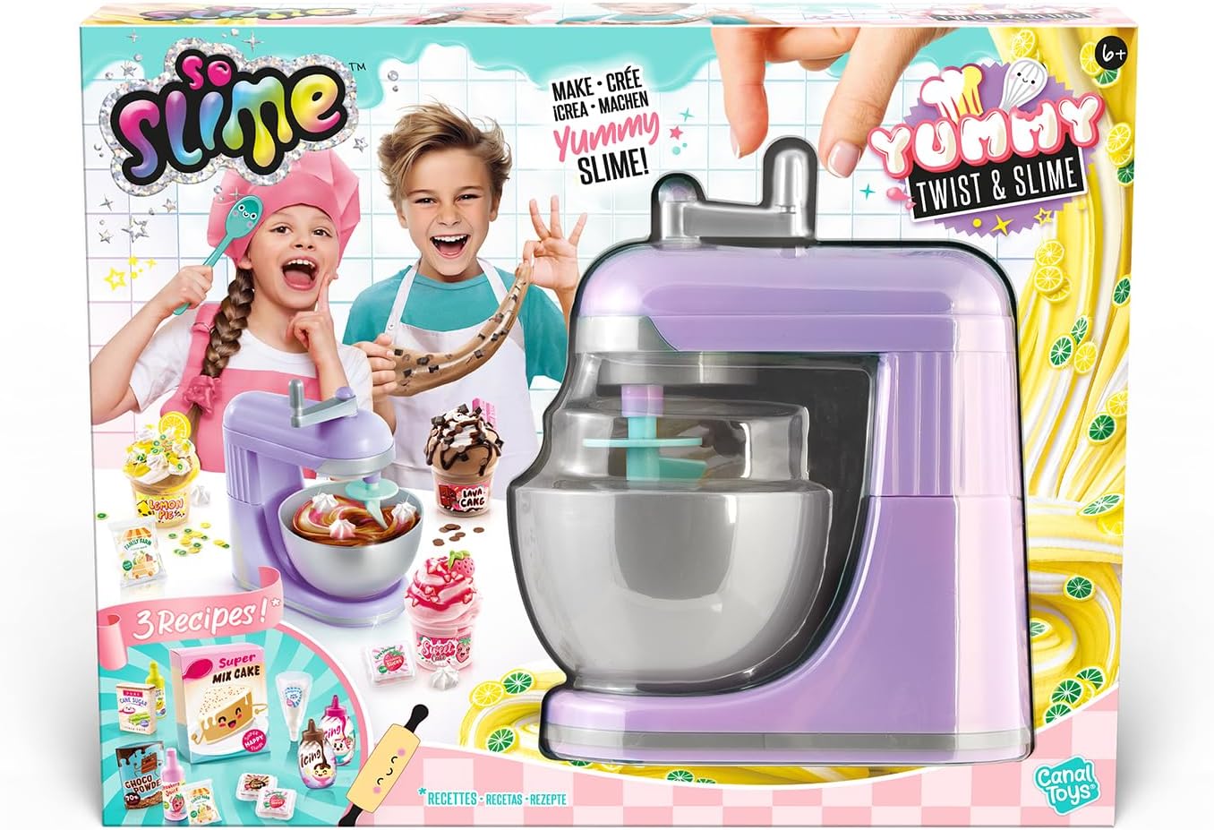 Detalle 2 de Canal Toys So Slime Yummy Mixer Machine 34 cm