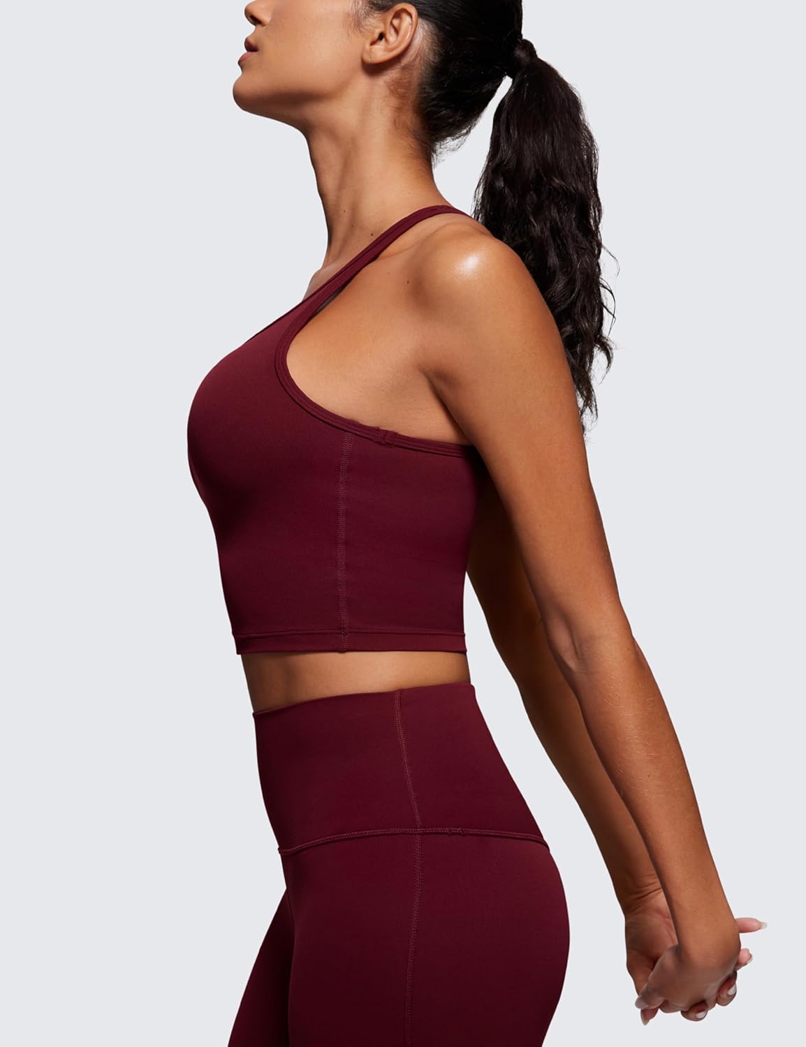 Thumbnail 3 de CRZ YOGA Butterluxe Donna: Reggiseno sportivo imbottito a collo a U con spalle Y-back