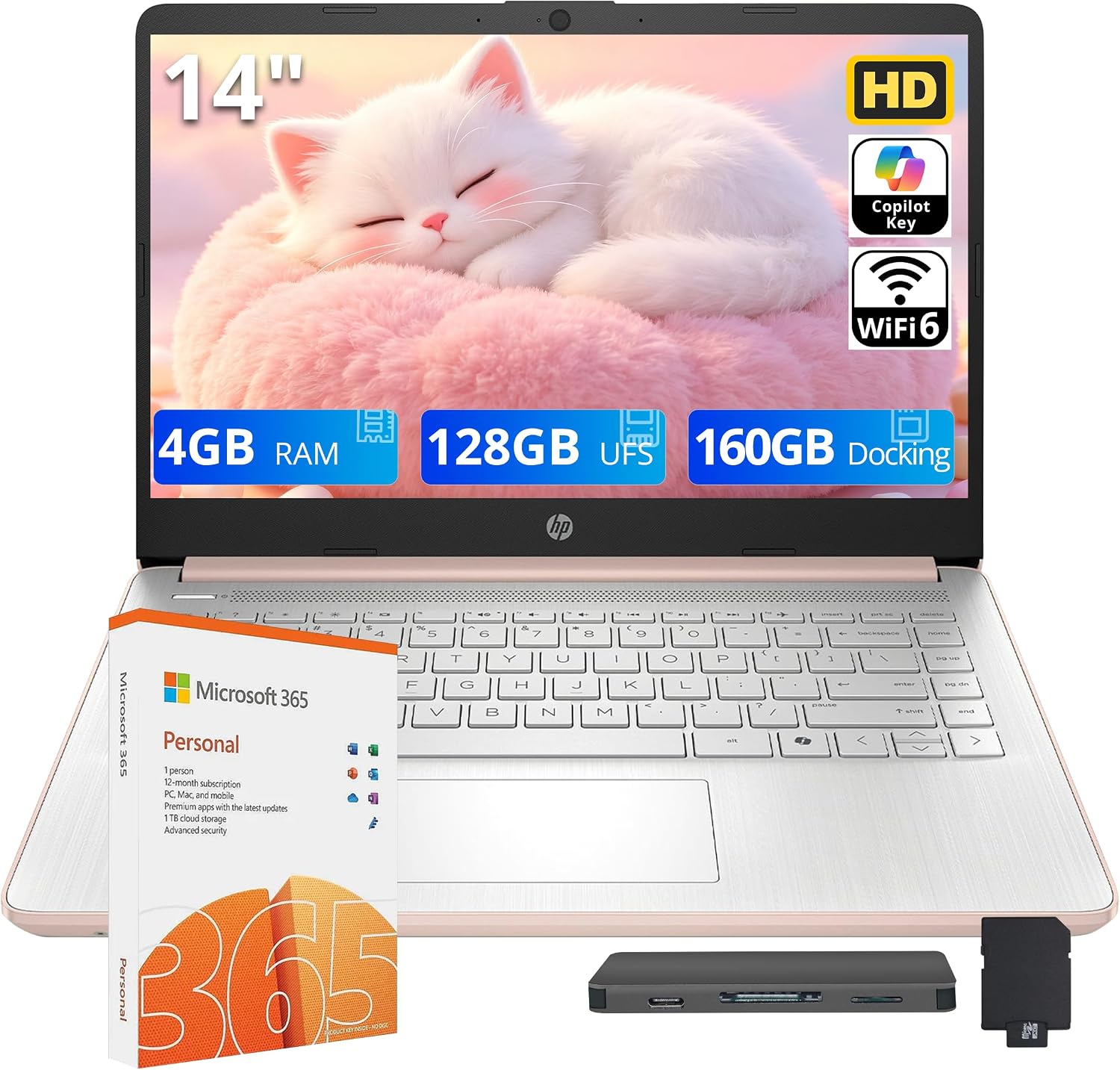 Detalle de HP 14-inch laptop