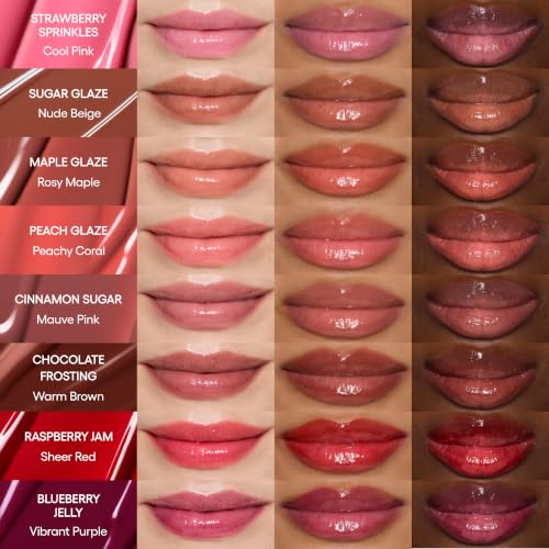 Detalle de LANEIGE Glaze Craze Tinted Lip Serum in Strawberry Sprinkles