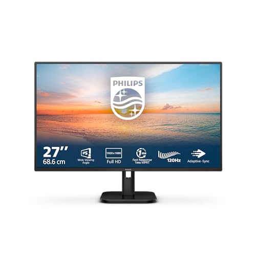 Thumbnail 1 de PHILIPS Monitor 27E1N1100A 27" FHD 120 Hz IPS con altoparlanti, HDMI 1.4, VESA 100x100