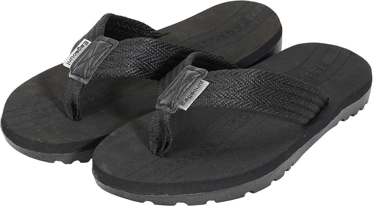 Thumbnail 1 de Damen & Herren Zehentrenner Sommer Flip Flops – zweifarbiges Obermaterial, PVC-Sohle