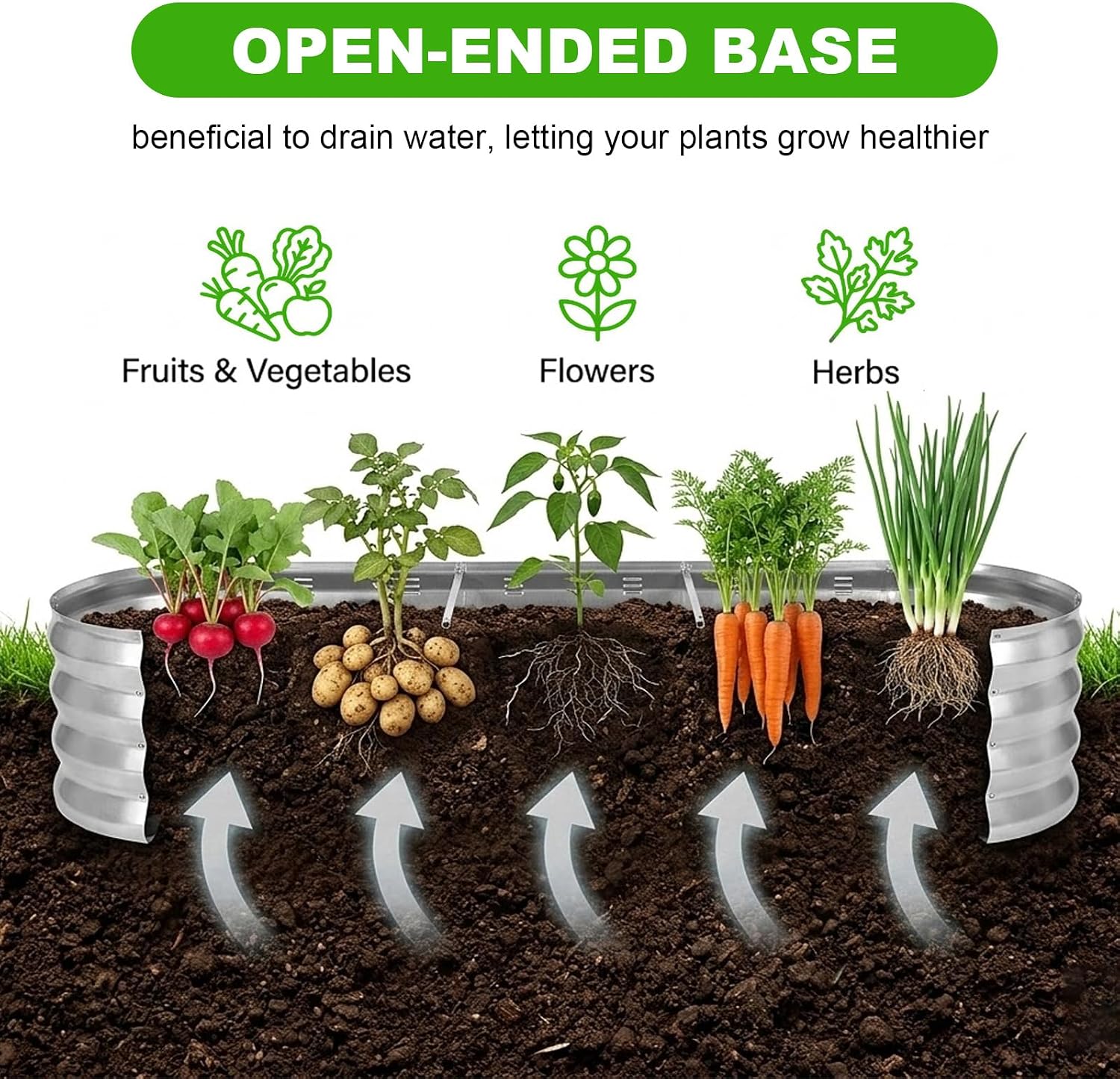 Thumbnail 1 de GADI Raised Garden Bed 67-Inch