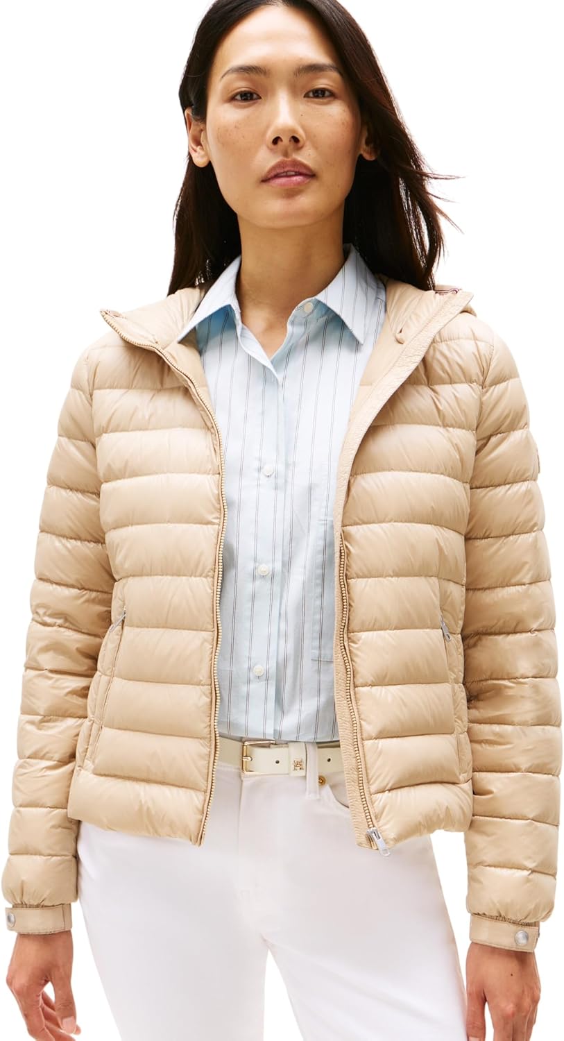 Detalle 2 de Tommy Hilfiger piumino con cappuccio donna 46788