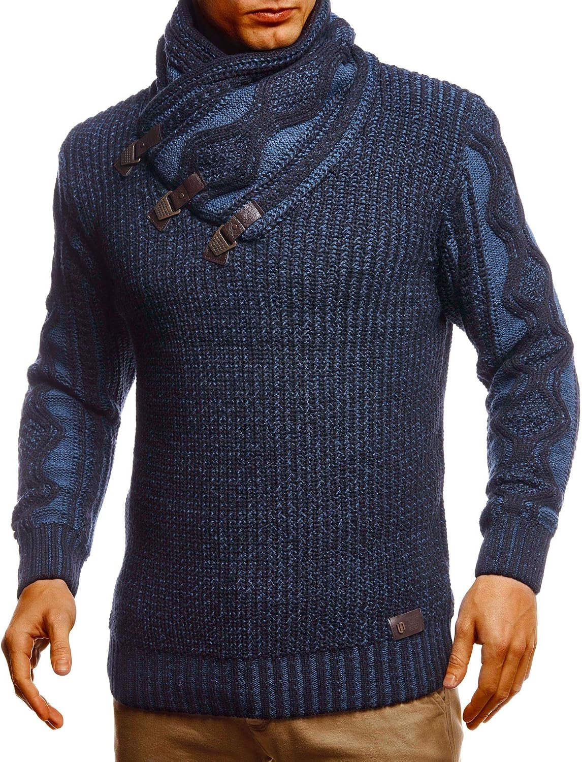 Thumbnail 1 de Leif Nelson LN5195 Pull en tricot pour homme