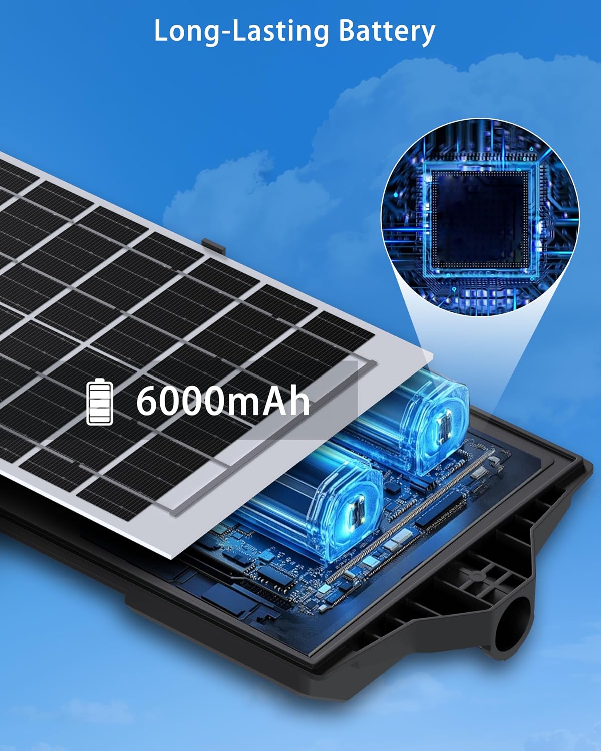 Thumbnail 6 de Ofuray ONL-4Pack Solar Flood Lights, 6500K, Motion Sensor, IP66