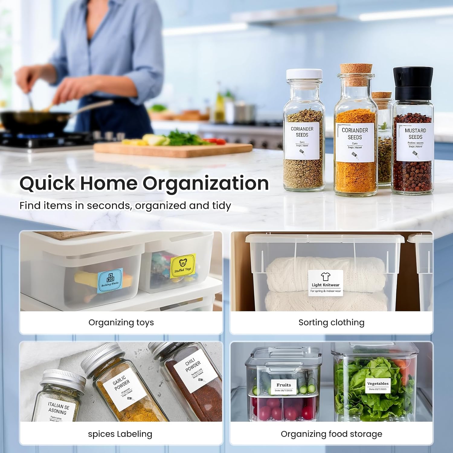 Thumbnail 3 de CLABEL 221B mini stampante etichette termica portatile Bluetooth per codici a barre e adesivi