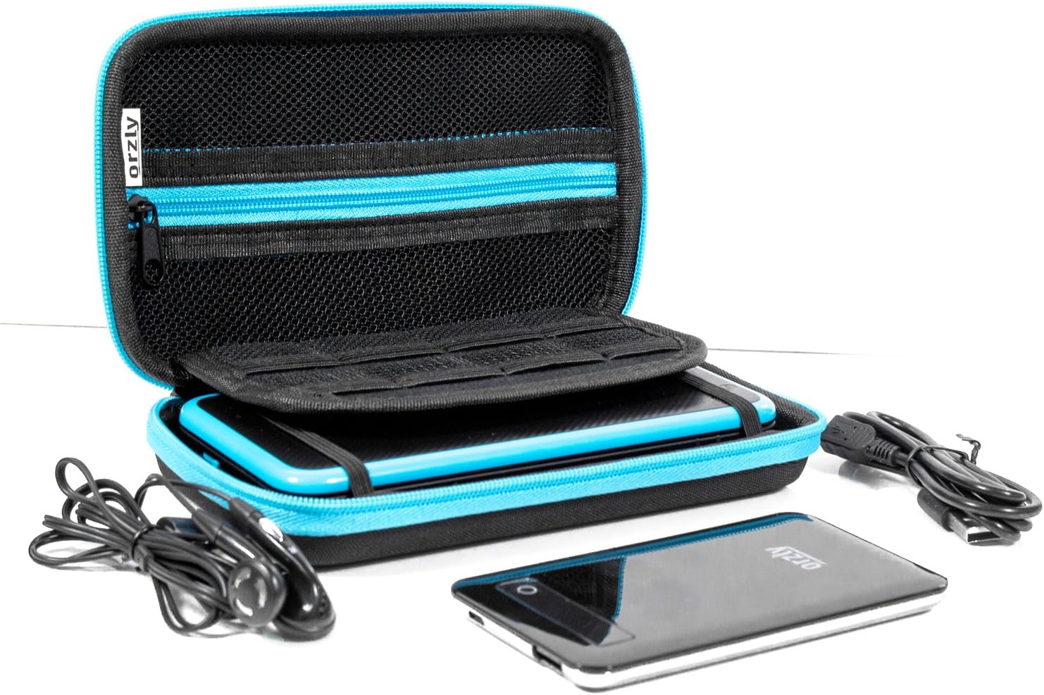 Thumbnail 2 de Orzly Custodia rigida per New Nintendo 2DS XL blu