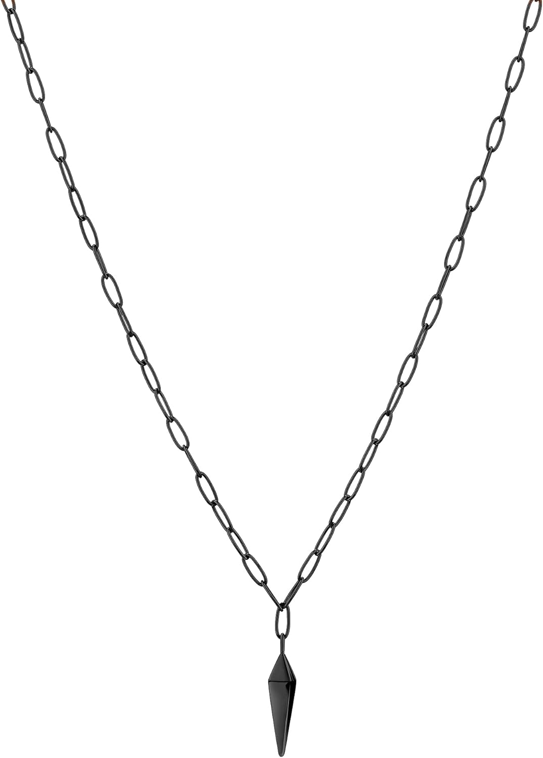 Thumbnail 5 de LIEBESKIND BERLIN Kette & Ohrringe Set mit geometrischem Pendulum-Anhänger aus Edelstahl – Creolen mit Steckverschluss