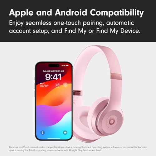 Thumbnail 6 de Beats Solo 4 Wireless On-Ear Headphones (Amazon Exclusive Metallic Pink)