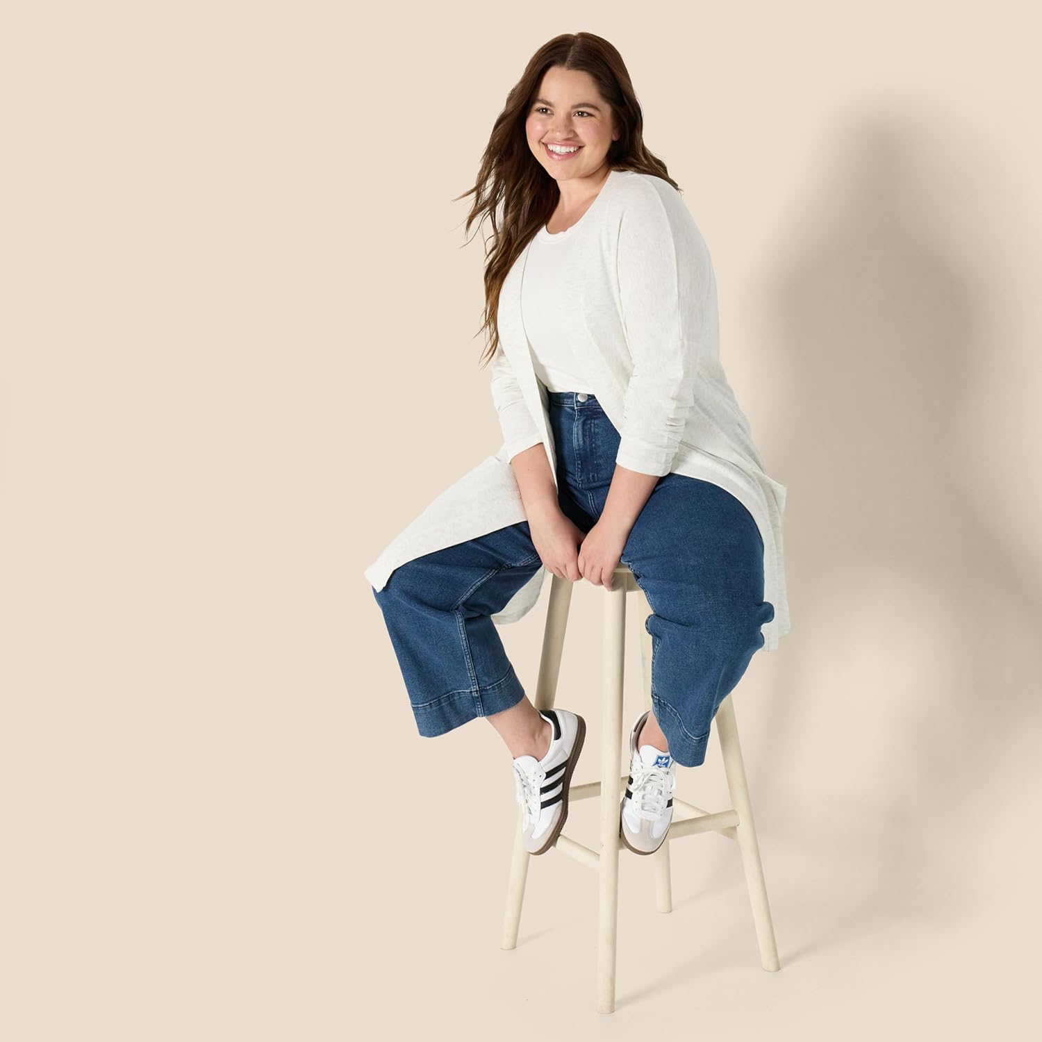 Thumbnail 5 de Amazon Essentials Damen Ultraleichter Relaxed Fit-Cardigan mit offener Vorderseite