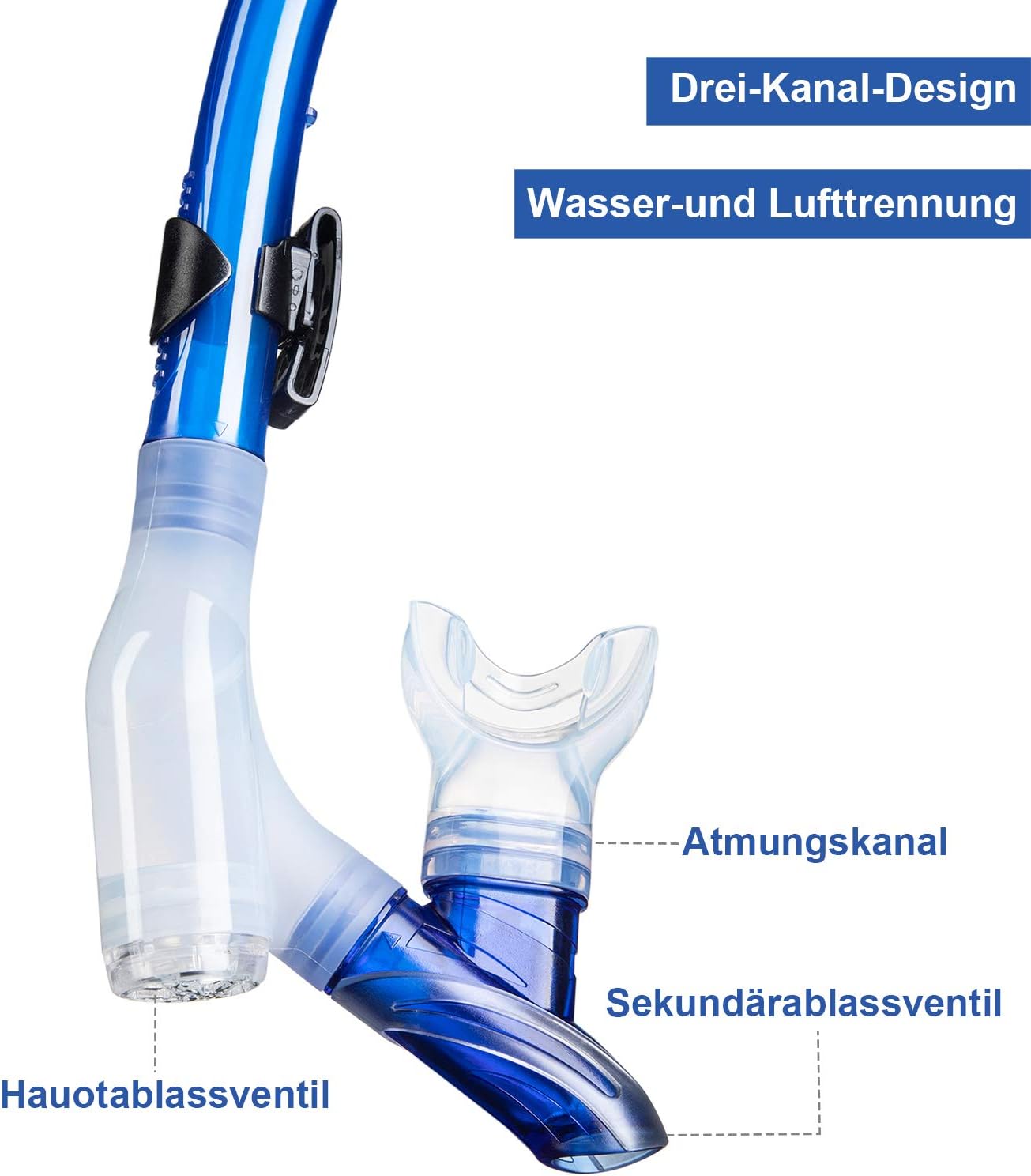 Thumbnail 1 de Dorlle Schnorchelset für Erwachsene 🤿